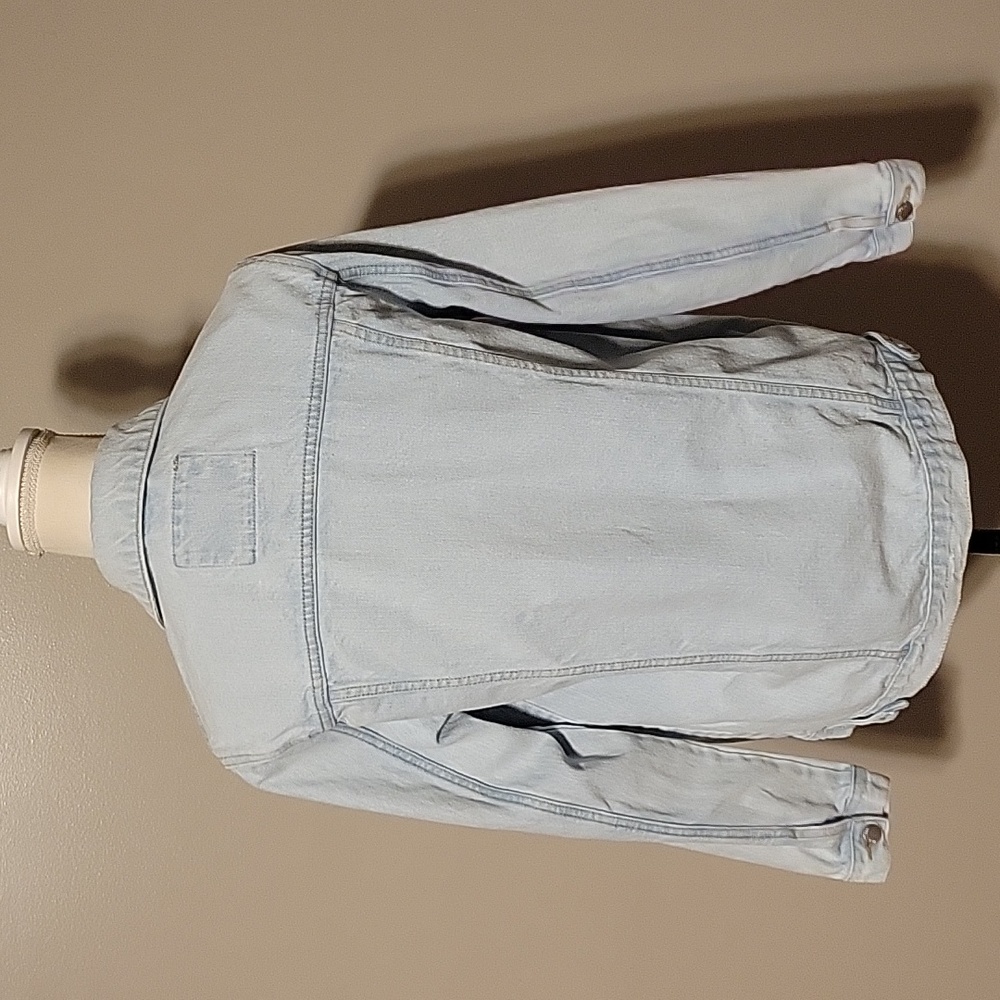 Ashley Vintage Charm Denim Jean Jacket Blue Small - Picture 3 of 4